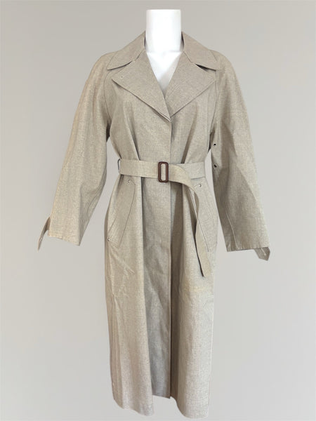 HERMÈS BY MARGIELA AW2001 MACKINTOSH TRENCH COAT