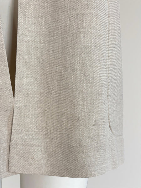 HERMÈS BY MARGIELA SS2001 LINEN VEST