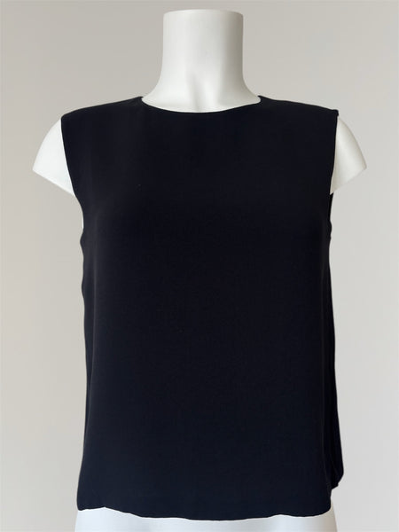 HERMÈS BY MARGIELA SLEEVELESS SILK TOP
