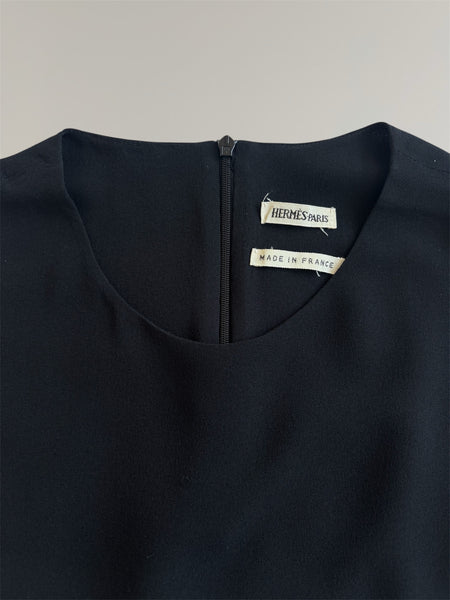 HERMÈS BY MARGIELA SLEEVELESS SILK TOP