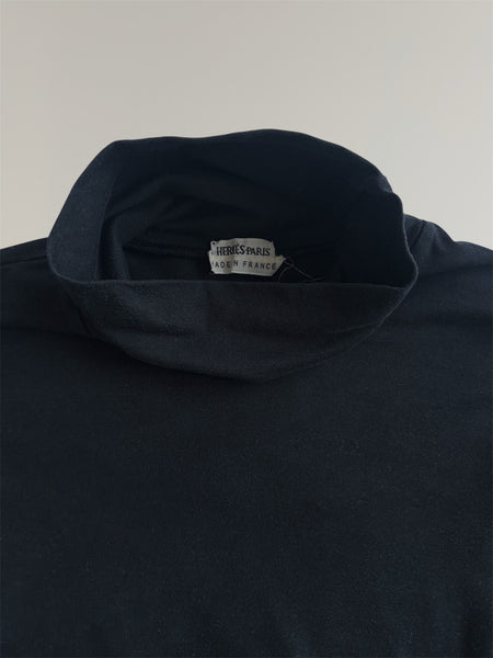 HERMÈS BY MARGIELA SILK TURTLENECK PULLOVER