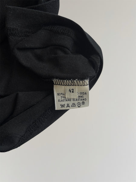 HERMÈS BY MARGIELA SILK TURTLENECK PULLOVER