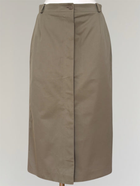 HERMÈS BY MARGIELA SS1999 COTTON SKIRT