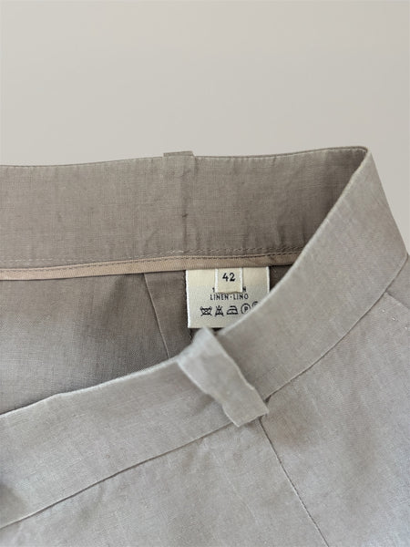 HERMÈS BY MARGIELA LINEN SKIRT