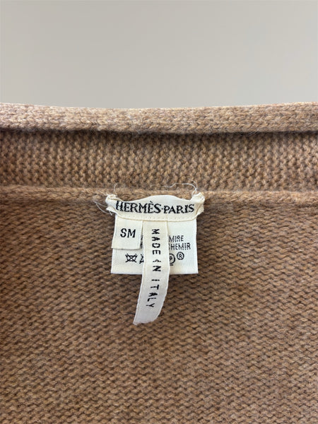 HERMÈS BY MARGIELA AW2003 CASHMERE CARDIGAN
