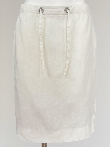 HERMÈS BY MARGIELA SS2001 LINEN SKIRT