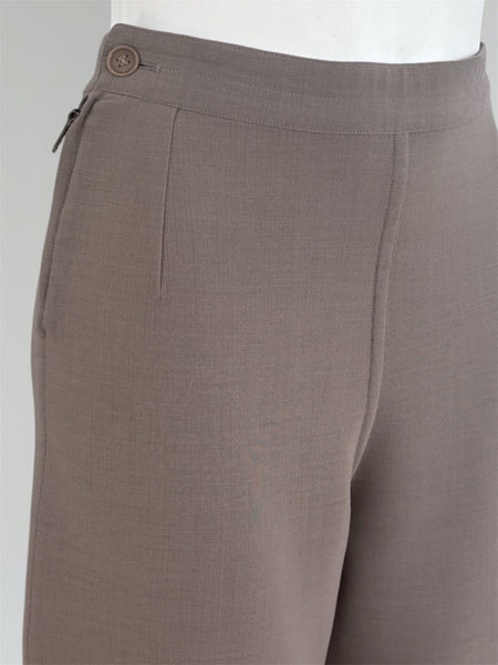 HERMÈS BY MARGIELA SS1999 HIGH WAIST WOOL PANT