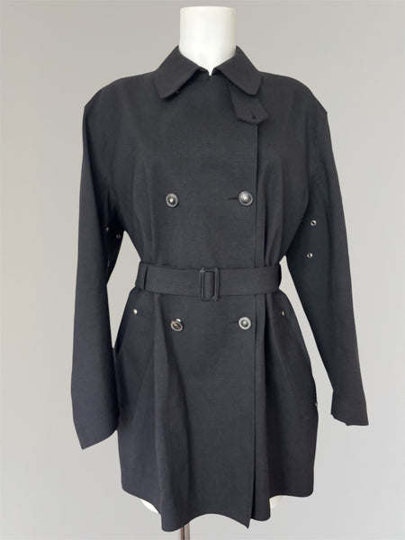 HERMÈS BY MARGIELA AW2001 MACKINTOSH TRENCH COAT