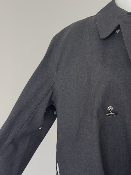 HERMÈS BY MARGIELA AW2001 MACKINTOSH TRENCH COAT
