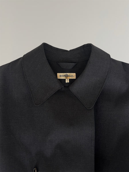 HERMÈS BY MARGIELA AW2001 MACKINTOSH TRENCH COAT