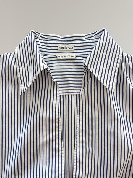 HERMÈS BY MARGIELA SS2000 COTTON VAREUSE SHIRT