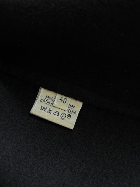 HERMÈS BY MARGIELA AW2001 SHORT CASHMERE COAT