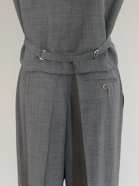 HERMÈS BY MARGIELA SS1999 WAISTCOAT SUIT