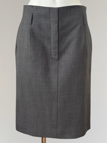 HERMÈS BY MARGIELA AW2001 WOOL SKIRT
