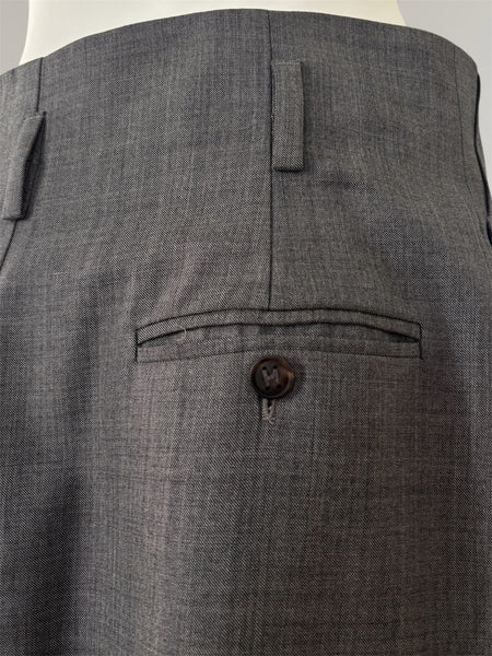 HERMÈS BY MARGIELA AW2001 WOOL SKIRT