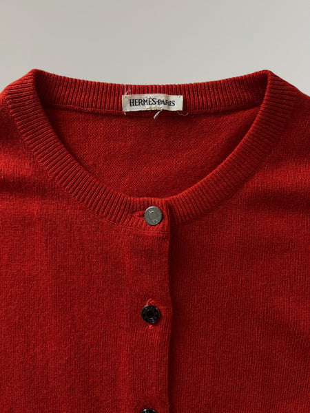HERMÈS BY MARGIELA CASHMERE CARDIGAN