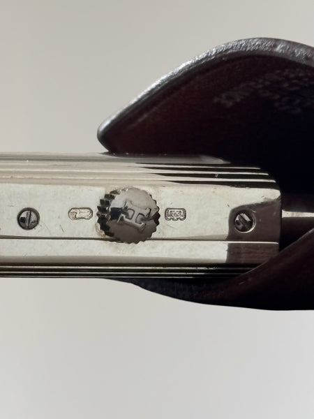 HERMÈS BY MARGIELA AW2002 STERLING SILVER KELLY CLOCHETTE WATCH