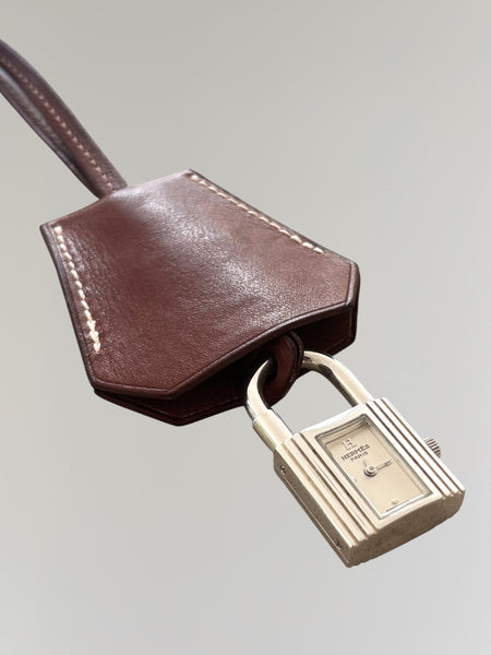 HERMÈS BY MARGIELA AW2002 STERLING SILVER KELLY CLOCHETTE WATCH