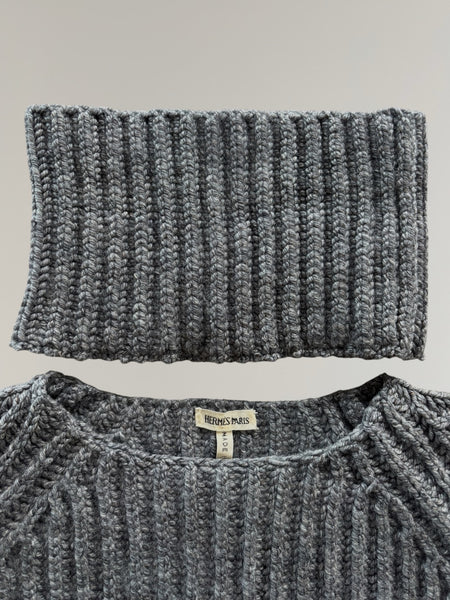 HERMÈS BY MARGIELA AW1999 TRANSFORMABLE CASHMERE KNIT