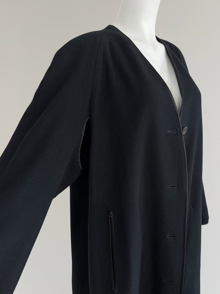 RARE HERMÈS BY MARGIELA AW1998 CAMEL HAIR COAT
