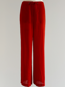 HERMÈS BY MARGIELA SS2004 LINEN PANT