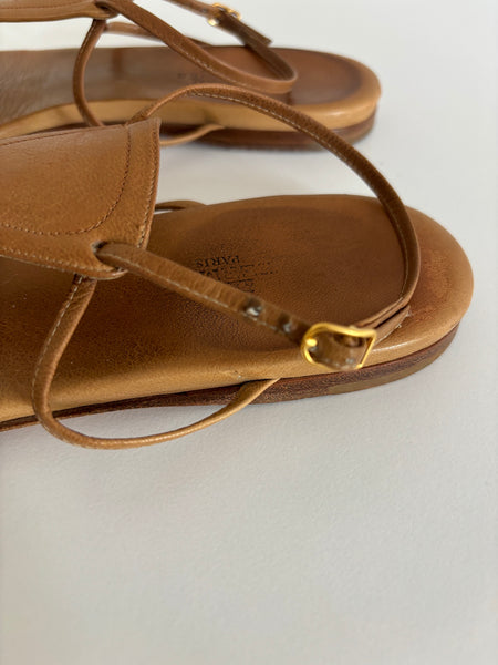 HERMÈS BY MARGIELA ERA SS2003 'GOLFO' SANDALS