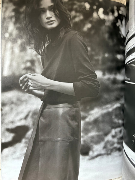 HERMÈS BY MARGIELA AW2002 CASHMERE AND SILK DRESS