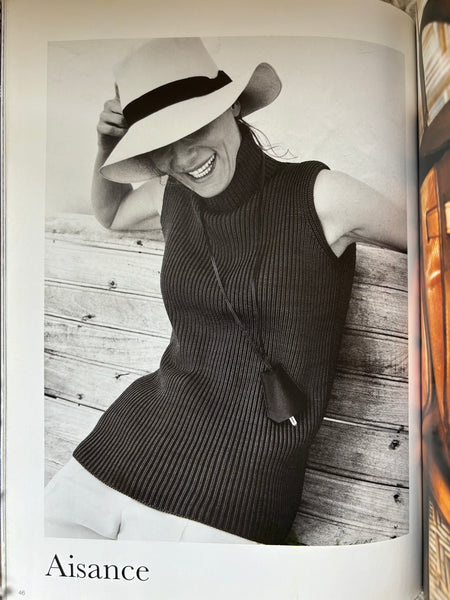 HERMÈS BY MARGIELA SS1999 SLEEVELESS VISCOSE KNIT