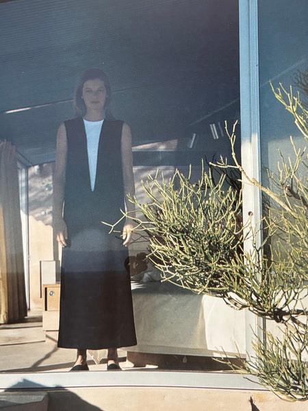 HERMÈS BY MARGIELA SS2000 VAREUSE LINEN DRESS