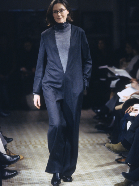 HERMÈS BY MARGIELA AW2000 WOOL VAREUSE JUMPSUIT