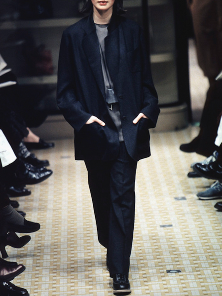 HERMÈS BY MARGIELA AW1998 CASHMERE BLAZER