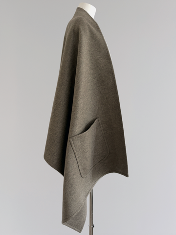 HERMÈS BY MARGIELA AW1999 CASHMERE OVERSIZED SHAWL