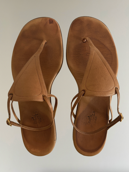 HERMÈS BY MARGIELA ERA SS2003 'GOLFO' SANDALS