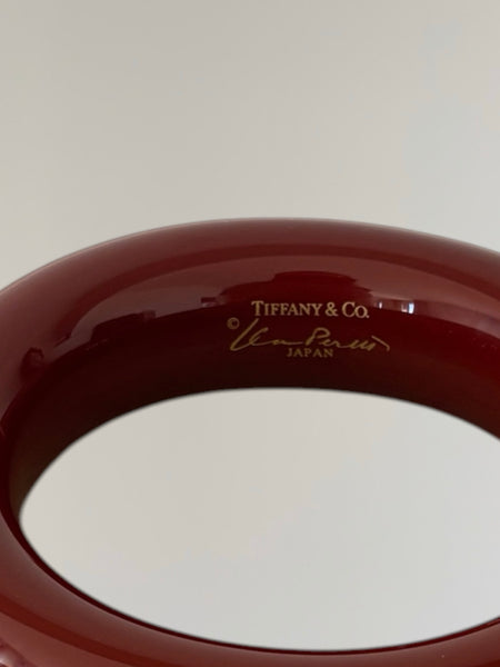 TIFFANY&CO BY ELSA PERETTI JAPANESE HARDWOOD BANGLE