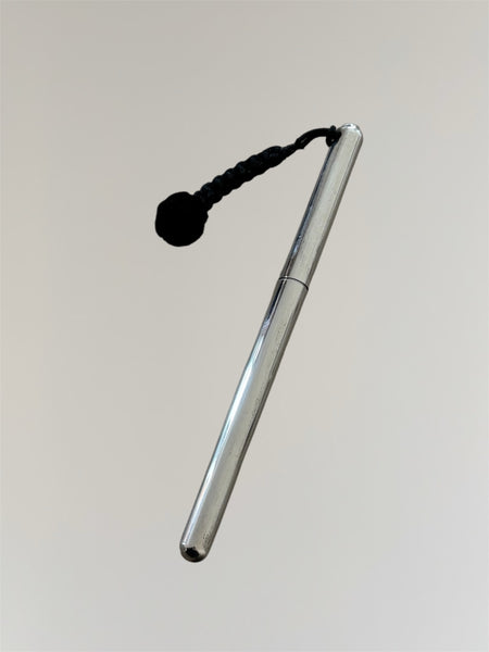 TIFFANY&CO BY ELSA PERETTI STERLING SILVER PEN WITH SILK POMPOM FROM 1979