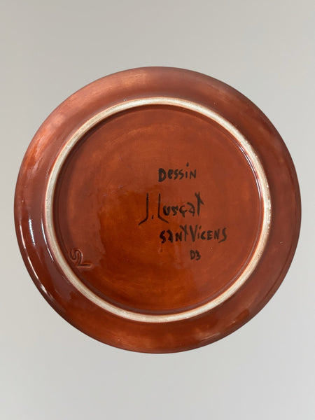 JEAN LURÇAT CERAMIC PLATE