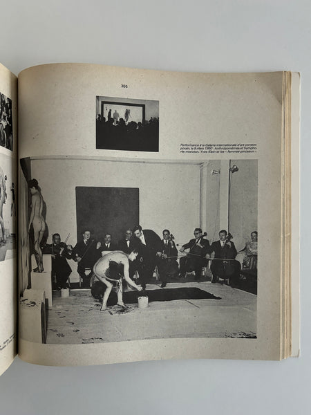 YVES KLEIN CENTRE POMPIDOU EXHIBITION BOOK FROM 1983