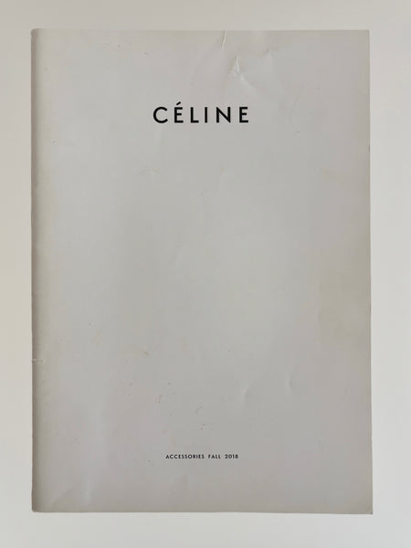 CÉLINE FALL 2018 ACCESSORIES CATALOGUE