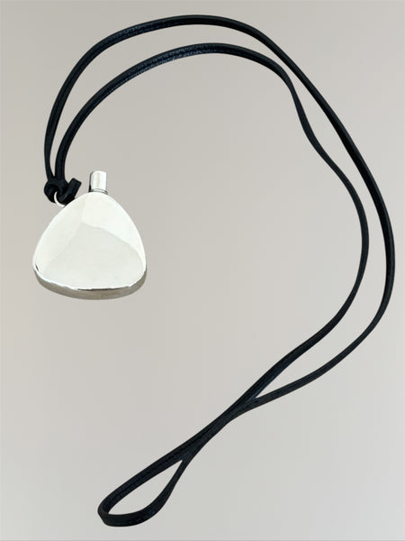 HERMÈS BY MARGIELA SILVER PERFUME BOTTLE NECKLACE