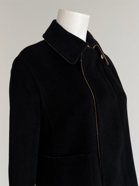HERMÈS BY MARGIELA AW2003 TWO-TONE REVERSIBLE JACKET