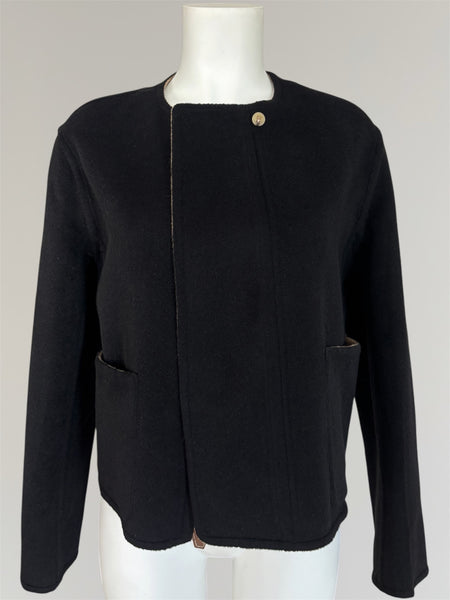 HERMÈS BY MARGIELA AW2003 TWO-TONE REVERSIBLE JACKET