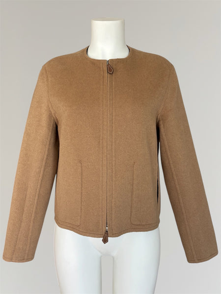 HERMÈS BY MARGIELA AW2003 TWO-TONE REVERSIBLE JACKET