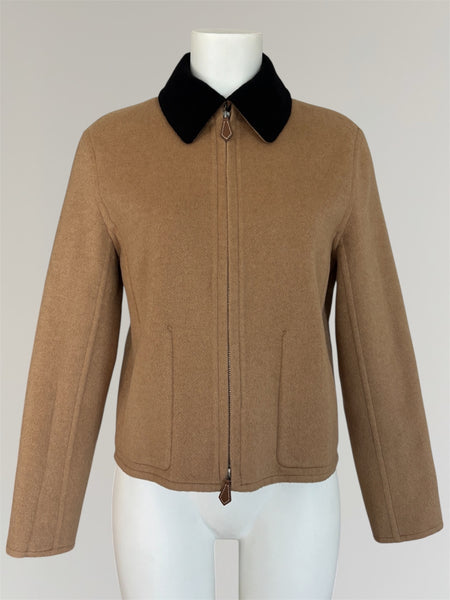 HERMÈS BY MARGIELA AW2003 TWO-TONE REVERSIBLE JACKET