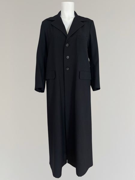 YOHJI YAMAMOTO AW1995 RUNWAY LONG WOOL COAT