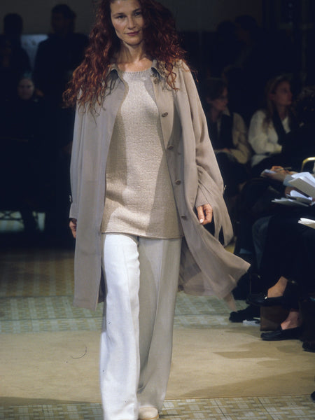 HERMÈS BY MARGIELA SS1999 SILK KNIT TOP