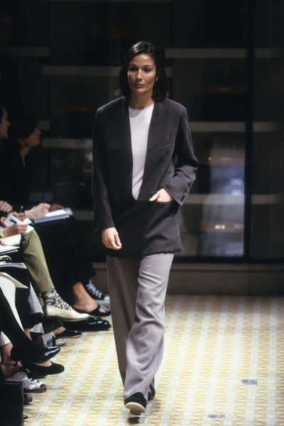 HERMÈS BY MARGIELA SS1999 HIGH WAIST WOOL PANT