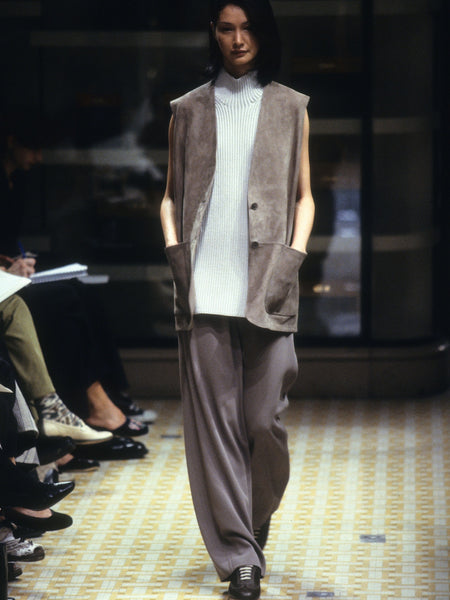 HERMÈS BY MARGIELA SS1999 SLEEVELESS VISCOSE KNIT