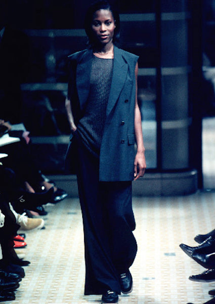 HERMÈS BY MARGIELA SS1999 SILK KNIT TOP
