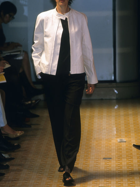 HERMÈS BY MARGIELA SS2001 LINEN JACKET