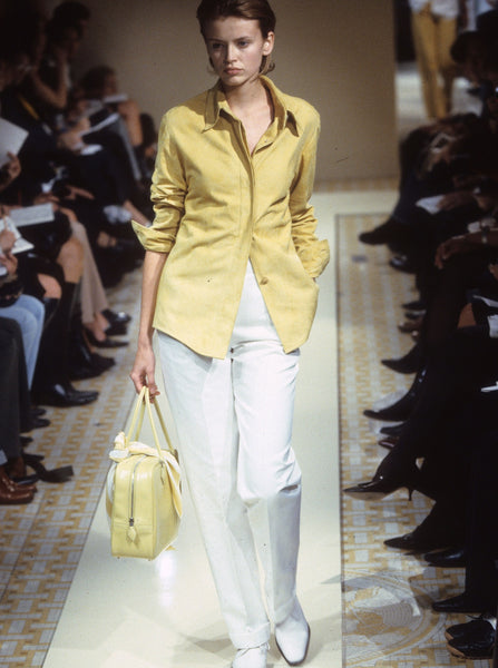 HERMÈS BY MARGIELA SS2002 LINEN SHIRT